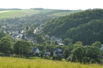 Blick auf Burkhardtsdorf