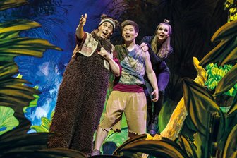 Das Musical „Dschungelbuch“ gastiert in der Vogtlandhalle Greiz - Szene aus dem Musical „Dschungelbuch“.