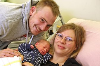 Das Neujahrsbaby aus Westsachsen heißt Oskar - 