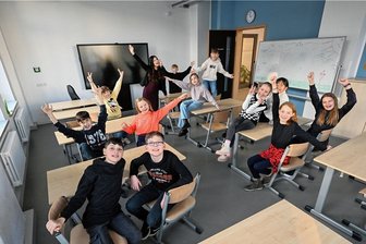 Das (noch) kleinste Gymnasium von Chemnitz: Wie aus einer alten Fabrik eine neue Schule entstand - Sie sind das Stefan-Heym-Gymnasium: Mit einer ersten fünften Klasse ging es im Sommer los.