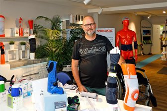 Das Sanitätshaus Wolf in Hohenstein-Ernstthal benötigt zweiten Standort - Das Sanitätshaus von Matthias Wolf an der Lungwitzer Straße wirkt nur auf den ersten Blick großzügig. Die individuelle Beratung in abgetrennten Räumen ist hier aber bislang nicht immer möglich.