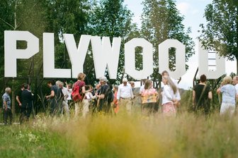 Das sind die Kulturhauptstadt-Angebote im Erzgebirge: Friemelei, Fotos und Festivals - Das Objekt "Plywood" des Künstlers Jay Gard ist in Olbernhau als Teil des Skulpturenpfades zu finden.