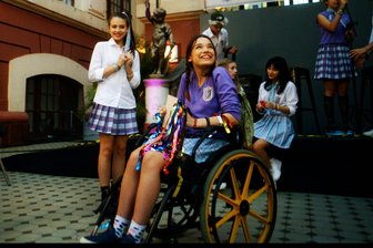 In dem brasilianischen Film "Frag mal Bebel" legt das Mädchen Bebel viel Wert auf Nachhaltigkeit. Als Vorbild dient ihr dabei die Klima- und Umweltaktivistin Greta Thunberg.