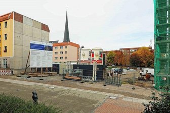 Das Tor zur Crimmitschauer Innenstadt soll schick werden - Die Badergasse in Crimmitschau soll in den kommenden Monaten eine Aufwertung erfahren.