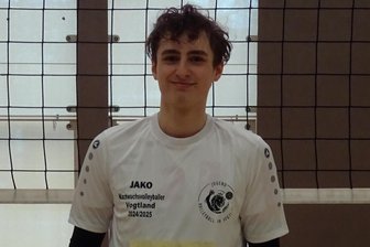 Das Vogtland ehrt seine besten Nachwuchs-Volleyballer - Tim Wagner.