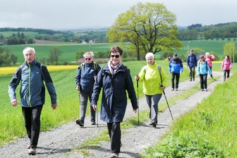 Das war die 32. Familienwanderung der „Freien Presse“ am Himmelfahrtstag: Hier sind die schönsten Fotos - Gutgelaunt waren die wanderlustigen Vogtländer.