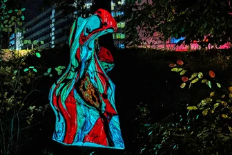 Das Werk der Woche: Der "Vogelmensch" von Gregor-Torsten Kozik in Chemnitz -