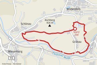 Das Wildenfelser Zwischengebirge wandernd erkunden: Neuer Erlebnispfad macht‘s möglich - Der 8,4 Kilometer lange Erlebnispfad ist ein Rundwanderweg durch das Wildenfelser Zwischengebirge.
