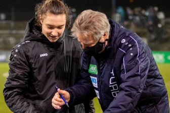 Das Ziel lautet Champions League - Sophie Weidauer bleibt dem 1. FFC Turbine Potsdam treu. Die Erzgebirgerin unterschrieb beim Bundesligisten für weitere zwei Jahre.