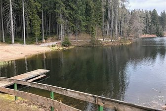 Debatte im Gemeinderat: Braucht Schönheide ein Freibad? - Der Stausee in Schönheide wird als Badegewässer genutzt. Braucht der Ort dennoch ein Freibad?