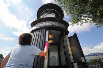 Debatte um öffentliche Toiletten -
