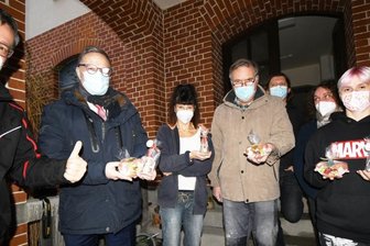 Dekoschalen und Räucherwichtel aus der Lebenshilfe-Werkstatt -