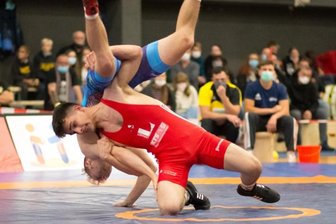 Dem Fehlstart entgegenwirken - WKG-Ringer Isa Dadaev soll auch am Wochenende gegen Erzgebirge Aue II sein können zeigen. 