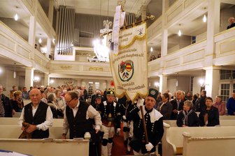 Demnächst erzgebirgischer Gottesdienst in Oberlungwitz - Die Erzgebirgsgottesdienste finden alle zwei Jahre in Kirchen der Region statt, im Bild Oberlungwitz 2018.