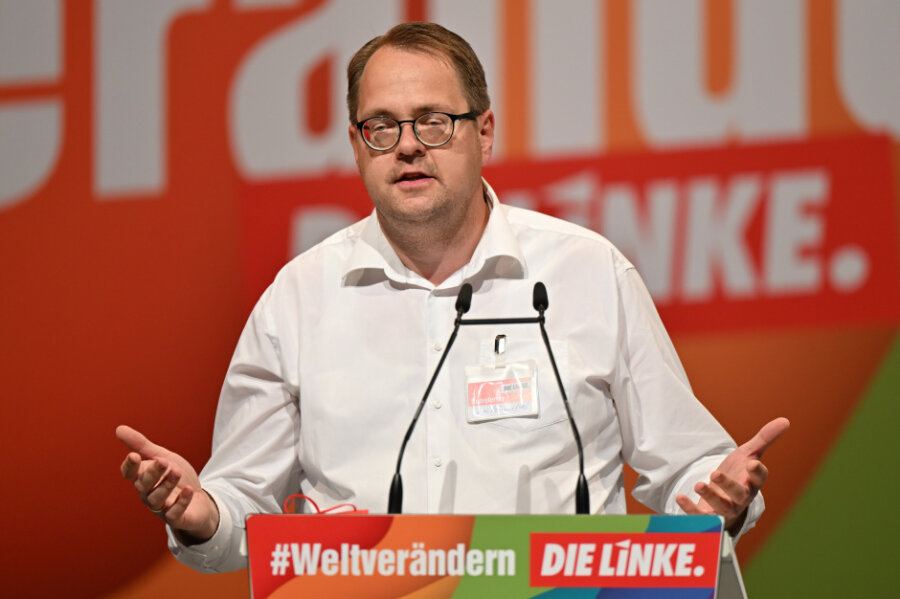 Demos von Linken und "Freien Sachsen" in Leipzig: Linken-Politiker Pellmann will Straße nicht "den Nazis überlassen" - Sören Pellmann (Die Linke)