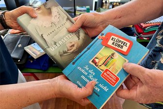 Den Tauschtag im Grünenbüro von Schwarzenberg soll es regelmäßig geben - Büchertausch im Grünenbüro