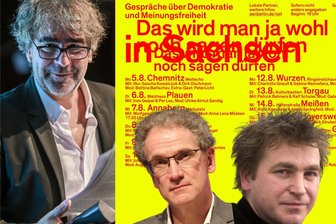 Deniz Yücel über die Debattenkultur im Osten: Alle kennen das Gift - und alle setzen es ein! - Diskutanten wie Dirk Oschmann und Ilko-Sascha Kowalczuk sollen sich mit Bürgern über strittige Positionen austauschen.