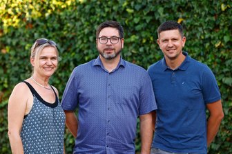 Dennheritz: Mit welchen Argumenten ein Bürgermeister für seine Wunsch-Stellvertreter wirbt - Bürgermeister Matthias Trenkel (Mitte) mit seinen Stellvertretern Daniela Dörr und Florian Kauffmann.