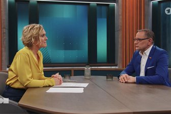 Der AfD-Chef bei Miosga: Warum Chrupalla zur Landtagswahl nicht gegen Kretschmer antritt - „Ja, man sagt bei uns Hackepeter.“ AfD-Chef Tino Chrupalla am Sonntagabend bei Caren Miosga.
