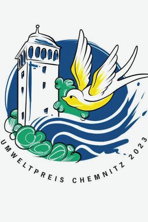 Der Chemnitzer Umweltpreis hat jetzt ein Logo - Das Sieger-Logo. 