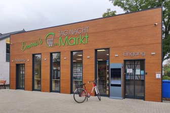 "Der Erfolg hat sich herumgesprochen" - So sieht der 24-Stunden-Markt im thüringischen Altengottern aus. 