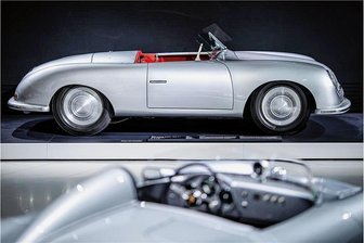Der Erste seiner Art: Vor 75 Jahren wurde der "Porsche Nr. 1" zugelassen - Begründete - zumindest für Besserverdienende - vor 75 Jahren eine neue Ära der Mobilität: der Porsche 356, hier in der Roadster-Variante.