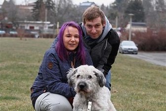 Der Hund, der die A 72 lahmlegte - "Unser Willy hatte 1000 Schutzengel", sagt Frauchen Jennifer Köhler. Nachdem der kranke Streuner am Freitag auf der A 72 beidseitig für Stau gesorgt hatte, erholt er sich jetzt daheim.