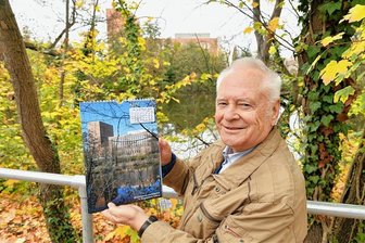Der Kalender-Macher von Freiberg: Ich möchte etwas Sinnvolles schaffen - Joachim Link am Schlüsselteich in Freiberg - hier entstand das April-Foto für seinen Kalender "Freiberger Bilder 2023". 