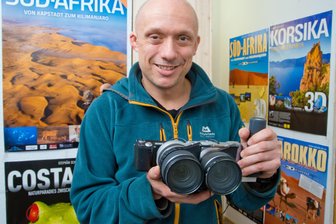 Der Mann, der mit 3-D-Kunst Säle füllt -