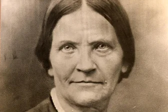 Der Mythos Amalie Dietrich - Dieses Porträt von Amalie Dietrich (1821-1891) ist in der Amalie-Dietrich-Gedenkstätte in Siebenlehn zu finden.