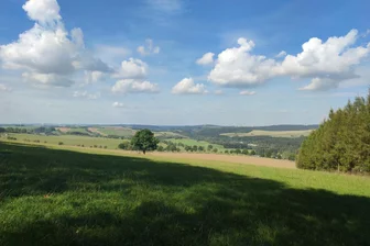 Der neue Wanderweg für Rechenberg-Bienenmühle, Holzhau und Clausnitz - Der Steinberg in Clausnitz ist die Krönung der Clausnitz-Runde vom neuen Panoramaweg Oberes Muldental.