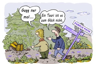 Der satirische Jahresrückblick fürs Erzgebirge: Kriminelle auf dem Kunstpfad? - Das Jahr der Kulturhauptstadt lockte viele Touristen ins Erzgebirge. Für den Kommissar war das ein neuer Fall.