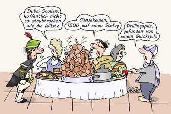 Der satirische Jahresrückblick fürs Erzgebirge: Was darf´s sein, Dubai-Linsen oder Dubai-Haxe? - Das Erzgebirge hat auch in kulinarischer Hinsicht viel zu bieten.