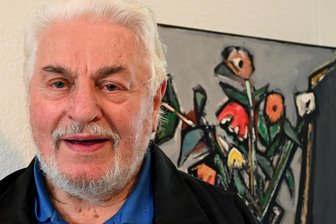 Der Schlosser mit den Kunstpreisen - Lothar Kittelmann auf einer Aufnahme von 2022.