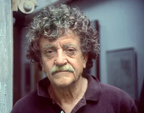 Der Schriftsteller Kurt Vonnegut Anfang der 90er-Jahre.