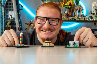 Der TikTok-Baumeister aus Chemnitz: Carsten Herzberg und seine Klemmbaustein-Welt - Mini sind die Chemnitzer Sehenswürdigkeiten, die Carsten Herzberg entworfen hat.