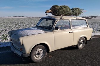 Der Trabi für den Gabentisch: Last Minute-Geschenke zwischen Freiberg und Rochlitz - Beliebtes Weihnachtsgeschenk in Mittelsachsen: Gutscheine für die bei Rochlitz ansässige TVS Trabantvermietung Sachsen.
