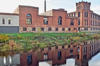 Der Uhu ist in der Alten Baumwolle Flöha gelandet -