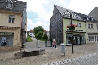 Der umstrittene Durchgang in Glauchau soll nun doch gebaut werden - Zwischen der Leipziger Straße und der Gewerbegasse soll der Durchgang gebaut werden, 