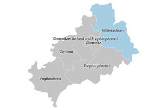 Der Wahlkreis 161 - Mittelsachsen im Überblick - 
