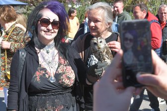 Der Waldkauz bringt den Ehering: Das sind die schönsten Bilder vom Frühlingsfest in Sohra -