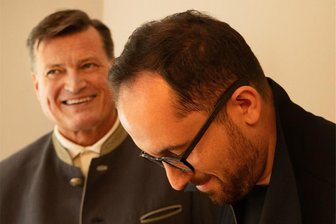 Der Wertkonservative und der Linke: Warum Christian Thielemann und Igor Levit ziemlich beste Freunde sind - Der neue Chef der Staatskapelle Berlin, Christian Thielemann (links), und der Pianist Igor Levit sind seit mehreren Jahren enge Freunde. Jetzt haben sie ihr erstes gemeinsames Album veröffentlicht.