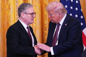Der Wiederaufstieg Großbritanniens - Der britische Premier Keir Starmer (links) versucht, bei US-Präsident Donald Trump zu vermitteln.