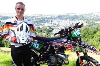 Deutsche Enduro-Meisterschaft: Erzgebirger gewinnt Kopf-an-Kopf-Rennen - Für den Meisterschaftsfahrer Pascal Sadecki geht es am Sonntag mit dem Ansprunger Motocross weiter.