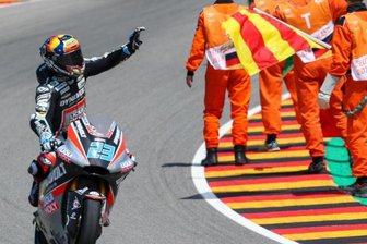 Deutsche Motorrad-Piloten auf Sachsenring mit soliden Rennen - Moto2-Pilot Marcel Schrötter fuhr auf den sechsten Rang.