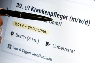 Deutsche Stellenanzeigen sagen kaum etwas über das Gehalt - Konkrete Angaben zur Bezahlung fehlen in vielen Stellenanzeigen. (Symbolbild)