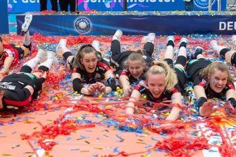 Deutsche Volleyballmeisterinnen von 2021 geben sich in Freiberg die Ehre - 
