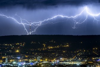 Deutscher Wetterdienst rechnet mit Gewittern in Sachsen - 