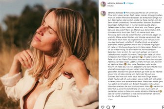 Deutschlands schönste Ex-Polizistin aus Dresden ist wieder Single - Die Dresdner Influencerin Adrienne Koleszár hat eine schwere Zeit hinter sich.