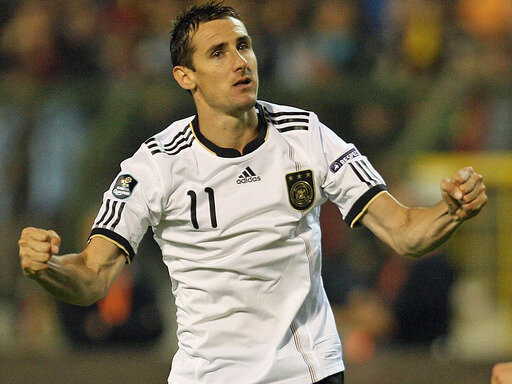 DFB-Elf dank Klose mit Start nach Maß in EM-Quali - Miroslav Klose erzielte das Tor des Tages in Brüssel